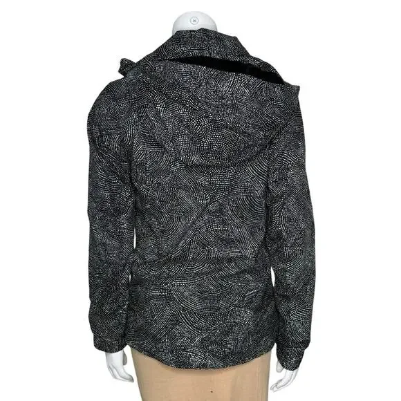 Lululemon Here To Move Jacket Women’s Size 6 Glyde Waterproof Free Spirit Black - Picture 2 of 5